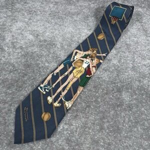 Vintage 1996 Brown & Bigelow Neck Tie Four Sporting Boys Norman Rockwell